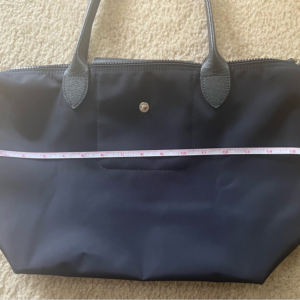Longchamp Navy Tote Bag